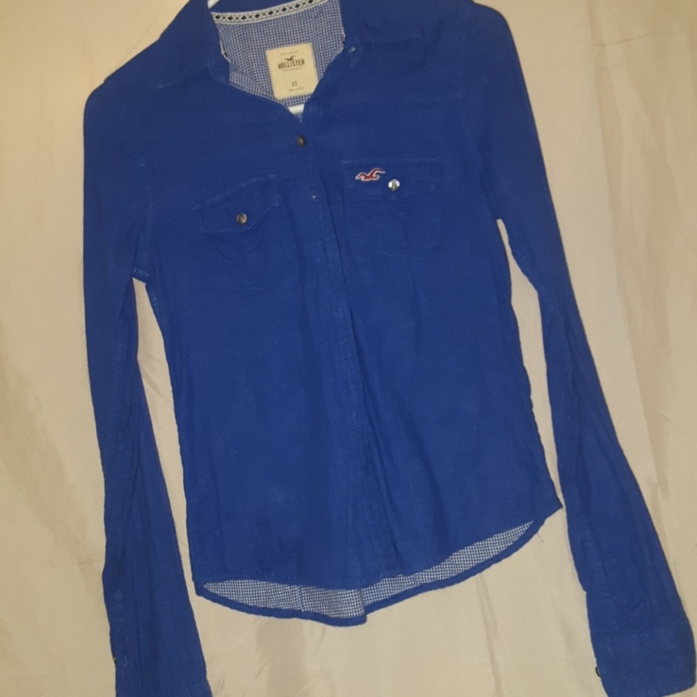 Hollister Blouse😍ROYAL BLUE